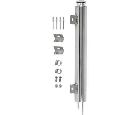 Radiator Overflow Tank - 1-3/4 Pint Capacity - Polished Stainless Steel - 17 - Ford & Mercury