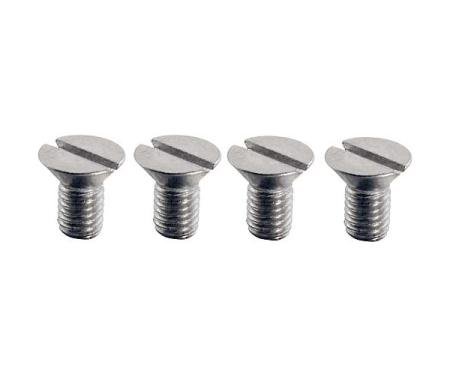 Model A Ford Windshield Frame Screw Set - Open Car - 4 Pieces - Stainless Steel