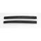 Chevy Truck Tailgate Chain Covers, Step Side, Black, 1955-1972
