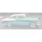 Chevy Side Molding Kit, Bel Air, 2-Door, Show Quality, 1956