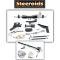 Corvette Rack & Pinion Conversion Kit, Steeroids, With Power Steering, Unpainted Column, 1958-1962