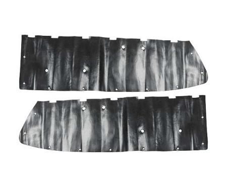 Ford Mustang Door Trim Panel Water Shields - 2 Pieces - Fastback