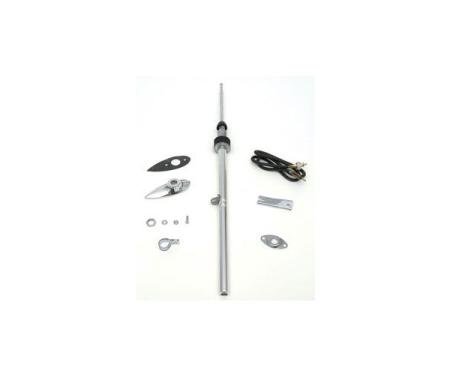 Chevy Radio Antenna, Front Fender, Round Ball Top Mast, 1956-1957