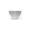 Chevy Radiator Filler Panels, Ribbed, Polished Billet Aluminum, 1957