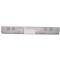 Chevy Truck Fleet Side 4-Row Louvered Rear Roll Pan With License Plate Box, 1960-1966