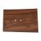 Camaro Console Forward Panel Plate Insert, Rosewood, 1969