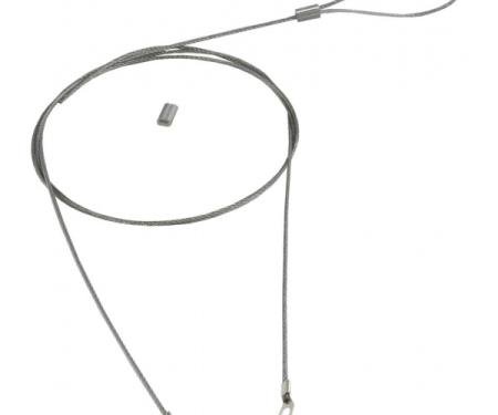 Corvette Emergency Hood Release Cable, 1968-1982