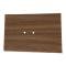Camaro Console Forward Panel Plate Insert, Walnut Woodgrain, 1968
