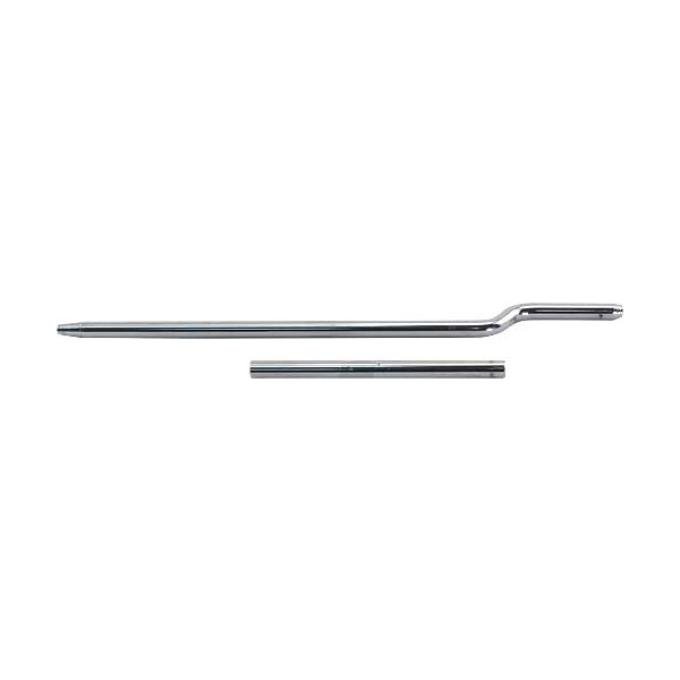 Ford Mustang Sun Visor Arm & Anchor Pin Set - Chrome - Convertible