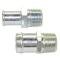 Chevelle Heater Hose Fittings, Small Block, Plated, 1969-1972