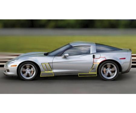 Corvette Cleartastic Body Protector Kit, Grand Sport, Z06, 2006-2013