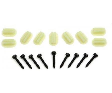Redline Restomotive® 1978-1979 Chevrolet Camaro 18 Piece Standard Grille Mounting Hardware