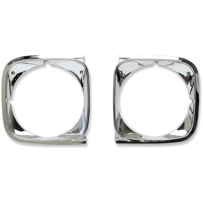 Chevelle & El Camino Headlight Bezels, 1972