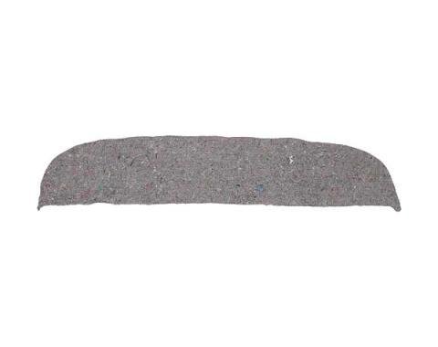 Rear Window Package Tray Jute Insulation - Pre-Cut Jute Fiber - Ford 2-Door Sedan