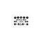 Chevy Body Grommet Set, 2-Door Hardtop, 1955-1957