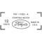 Ford Thunderbird Starter Decal, 430 V8, FAY-11002-A, 1959-60