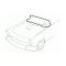Ford Thunderbird Windshield Seal, 1955-57