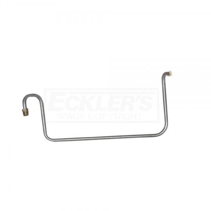 Corvette Fuel Pump Lines To Carburetor, 454 (Except Holley), Q-Jet, Stainless Steel 1970-1975