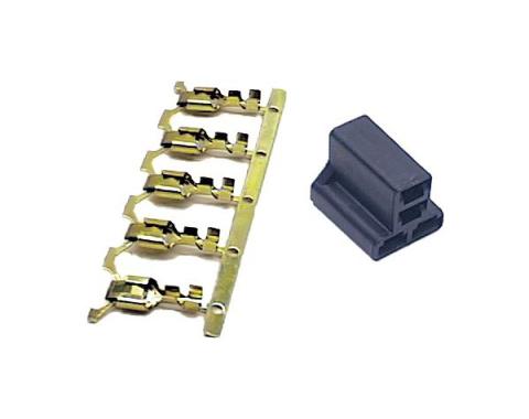 Camaro Air Conditioning Fan Speed Switch Wiring Harness Plug Repair Kit, 1967-1969