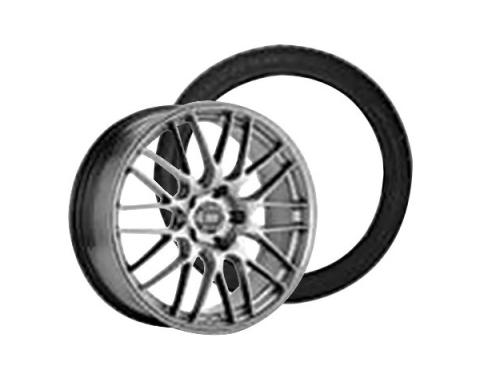 Camaro Enkie EKM3 Wheel Rim and Firehawk Wide Oval AS W-Speed Rated Wheel Rim Kit, 2010-2015
