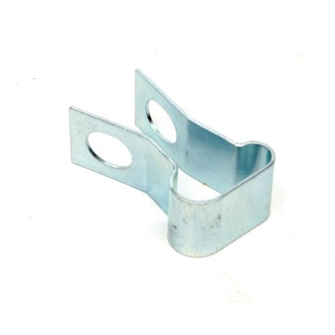 Chevelle Fuel Line Retaining Clip, Shock Absorber Tower Mount, Double Over & Under, 3/8 & 1/4, 1964-1972