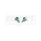 El Camino Air Conditioning Blower Control Switch Fasteners, 1968-1969