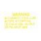 Ford Thunderbird Voltage Regulator Decals, Radio Warning, 1961-62