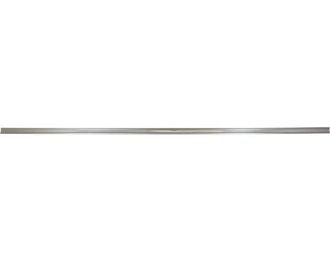 Ford Pickup Truck Bed Strip Set - Plain Steel - 6 Pieces - For Long, 8' Bed With No Holes