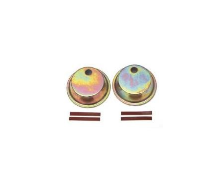 Premier Quality Products, Headlight Actuator Covers, Gold Anodized| 48011 Corvette 1968-1982