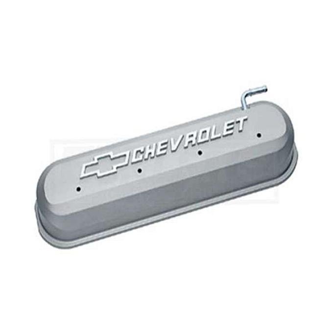 Firebird LS V8, Valve Cover, Cast Gray With Raised Emblems, 1967-2002