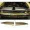 Chevelle Core Support Filler Panel, Anodized Aluminum, 1967