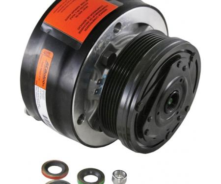 Corvette Air Conditioning Compressor, With Clutch, New, 1985-1987