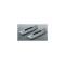 Chevy Door Armrests, Bel Air, Silver, 1957