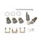 Full Size Chevy Complete Lock Set, 2-Door, 1965