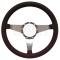 Nova And Chevy II Steering Wheel, Volante S9, Black Leather, 1962-1979