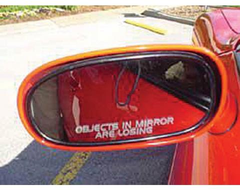 Camaro Mirror Decal, 1967-2002