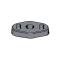 Model A Ford Starter Rod Grommet - Rubber - 3 Hole Type - Mounts To Firewall