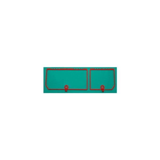 CA 1979-1982 Chevrolet Corvette Rear Compartment Unit Door Frames 2 Piece