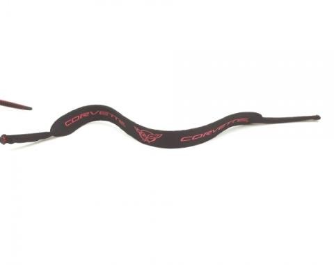 Corvette Eyewear Strap, Neoprene, C5 Logo