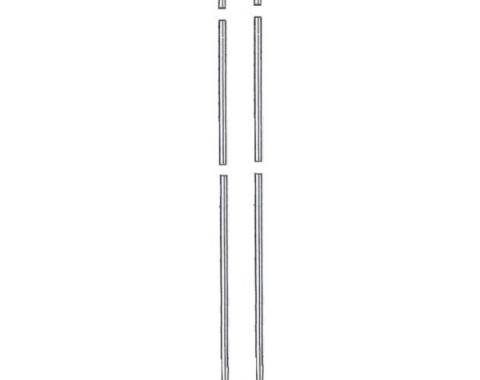 Ford Thunderbird Body Side Moulding Kit, 10 Pieces, 1962