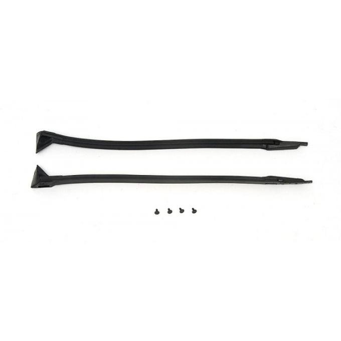 Full Size Chevy Pillar Post Weatherstrip, Convertible, 1966-1968