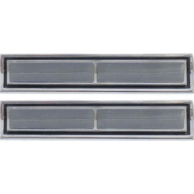 Bucket Seat Emblem Set, Ranchero, 1967