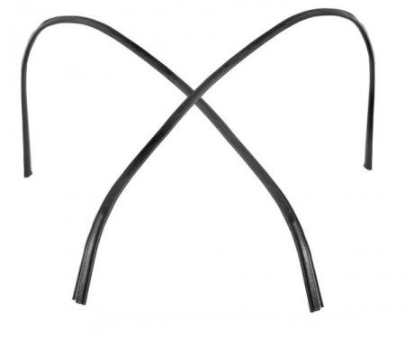 1968-1972 GM A-Body Side Headliner Moulding Set