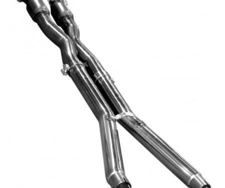 Corvette Z06/ZR1 3'' x 3'' Race Catted Stainless X-Pipe, 2006-2013