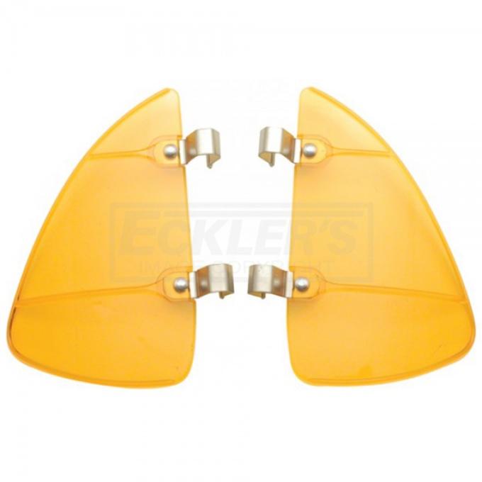 Chevy Vent Window Breezies, Plastic, 1955-1957
