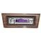Chevy II-Nova Stereo Radio, KHE-100, AM/FM, Manual Tuning, Black Face, Wood Bezel, 1966-1967