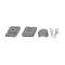 Model A Ford Door Bumper Set - Rubber - Coupe & Tudor Sedan- 10 Pieces