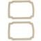 Chevelle Taillight Lens Gaskets, Except Wagon, 1967