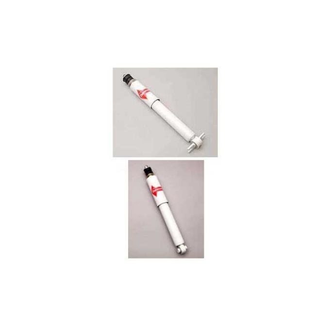 Corvette KYB Shock Absorbers, Gas, Front & Rear, Without Adjustable Suspension, 1989-1996