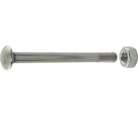Model A Ford Front Bumper Bar End Bolt - Stainless Steel - With Nut